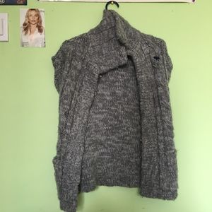 Girls Abercrombie Gray Vest